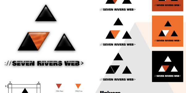 7 Rivers Web / Brand Identity