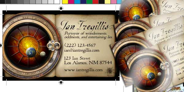 Ian Tregillis / Business Cards