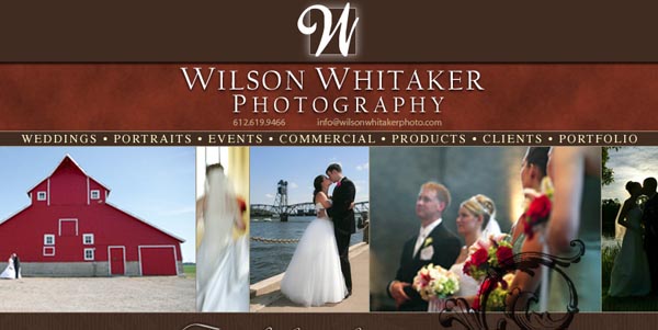 Wilson Whitaker Photography / Web Site